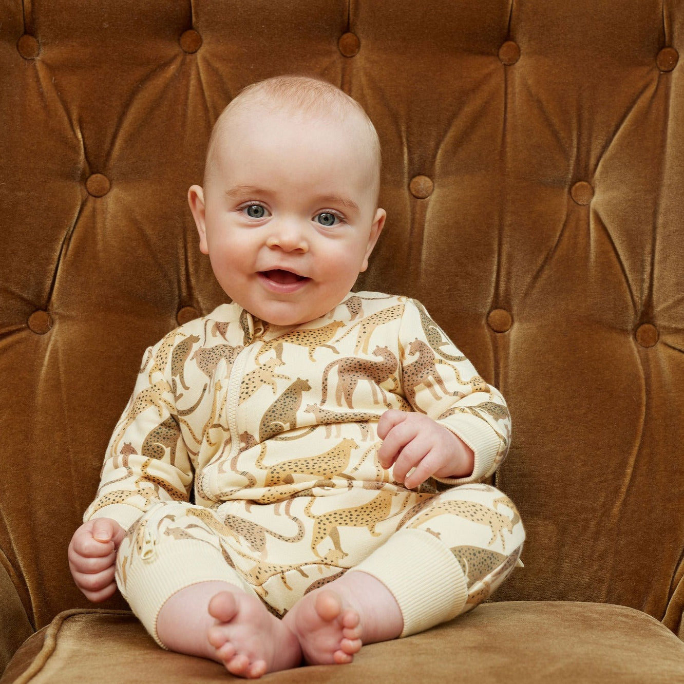 Kapow Kids Rajah Fleece Zip All In One | Rompers & Playsuits | Bon Bon Tresor