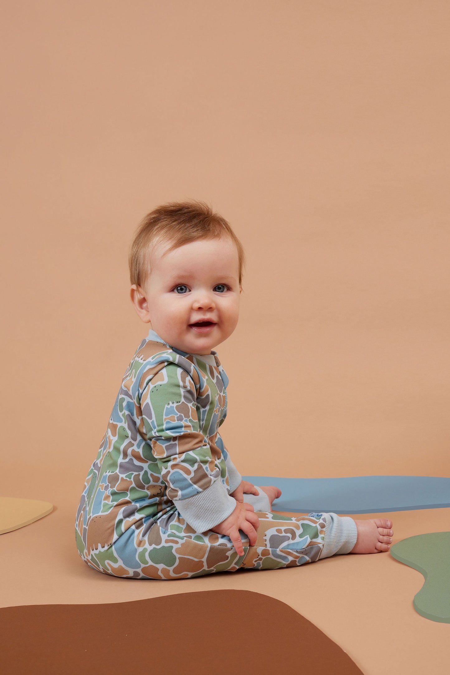 Kapow Kids Dino-Saw Zip All In One | Rompers & Playsuits | Bon Bon Tresor