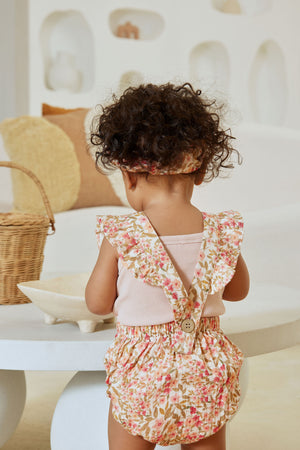 Kapow Kids Spring Blossom Playsuit | Rompers & Playsuits | Bon Bon Tresor