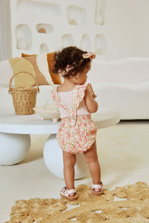 Kapow Kids Spring Blossom Playsuit | Rompers & Playsuits | Bon Bon Tresor