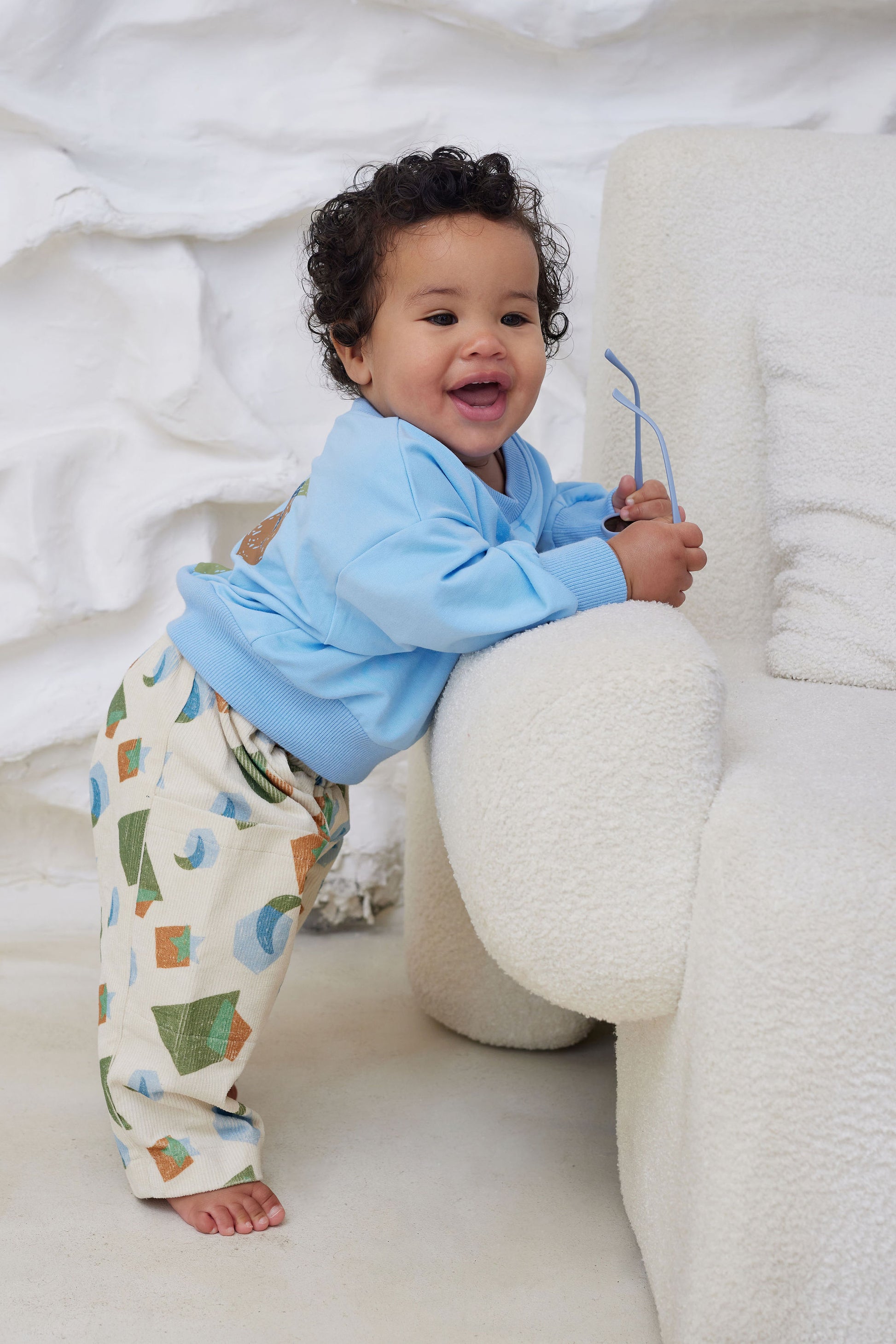 Kapow Kids Boys Sound & Colour Corduroy Pants | Trousers | Bon Bon Tresor
