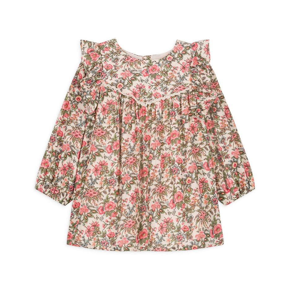 Louise Misha Lara Dress - Ivory Ench Fields