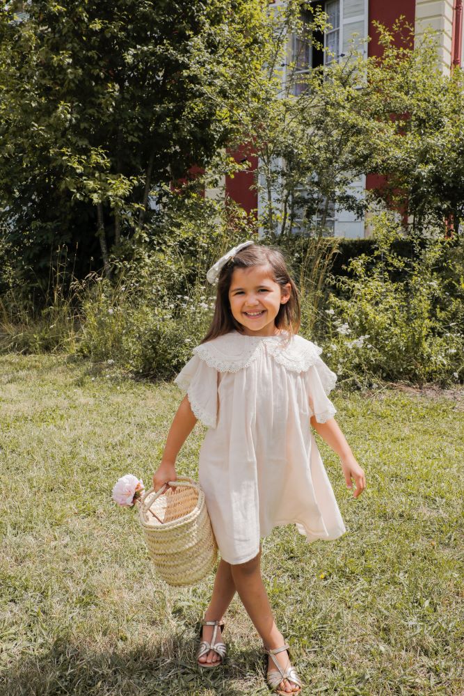 Louise Misha Girls Parvati Dress Blush | Dresses | Bon Bon Tresor