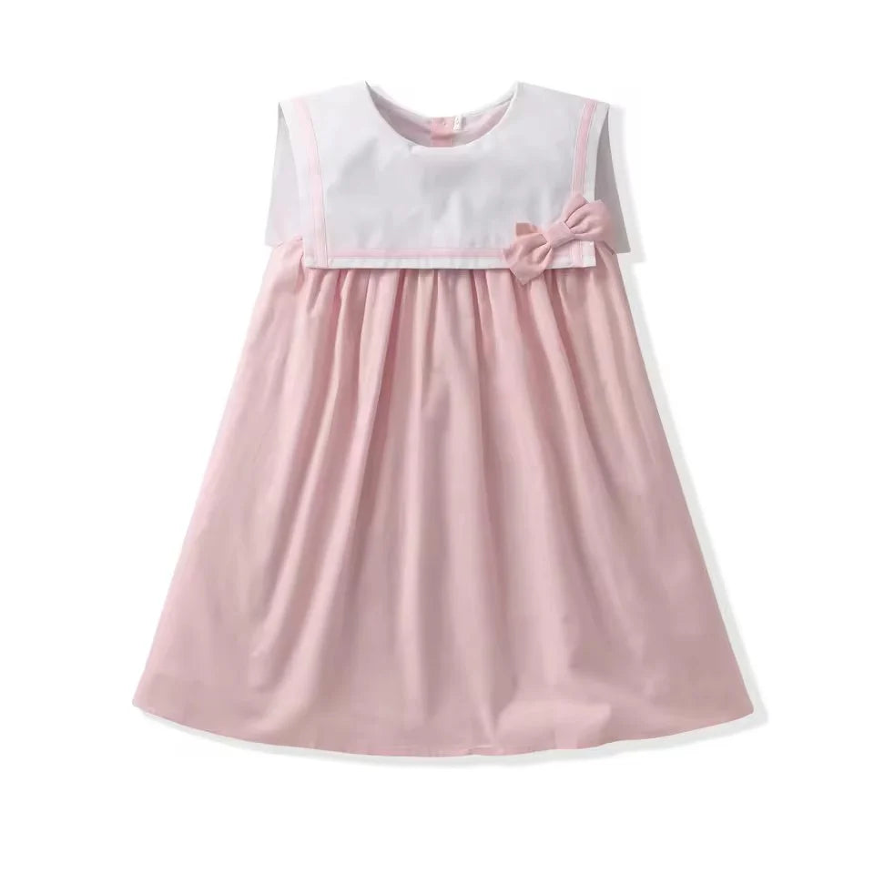Mimi Miya Clara Linen Girls Dress | Dresses & Skirts | Bon Bon Tresor