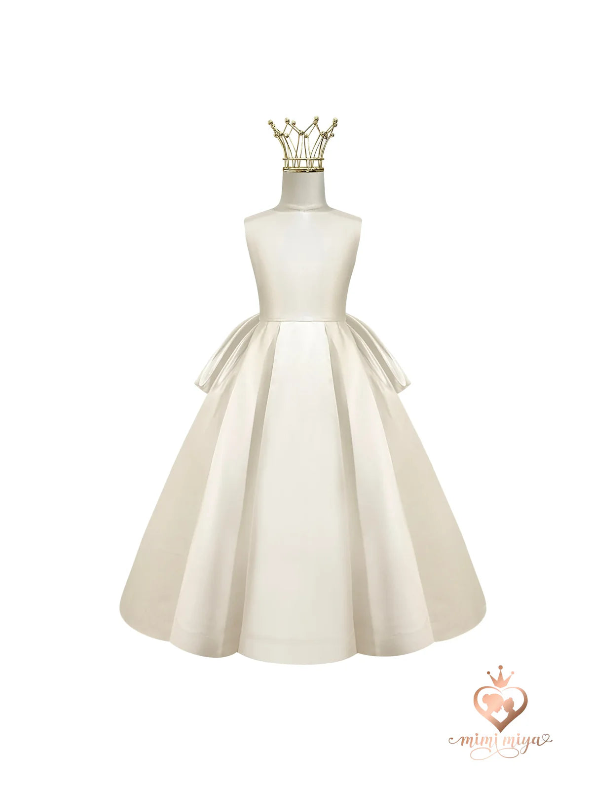 Mimi Miya Couture Anastasia Dress | Flower Girl & Communion Dresses | Bon Bon Tresor