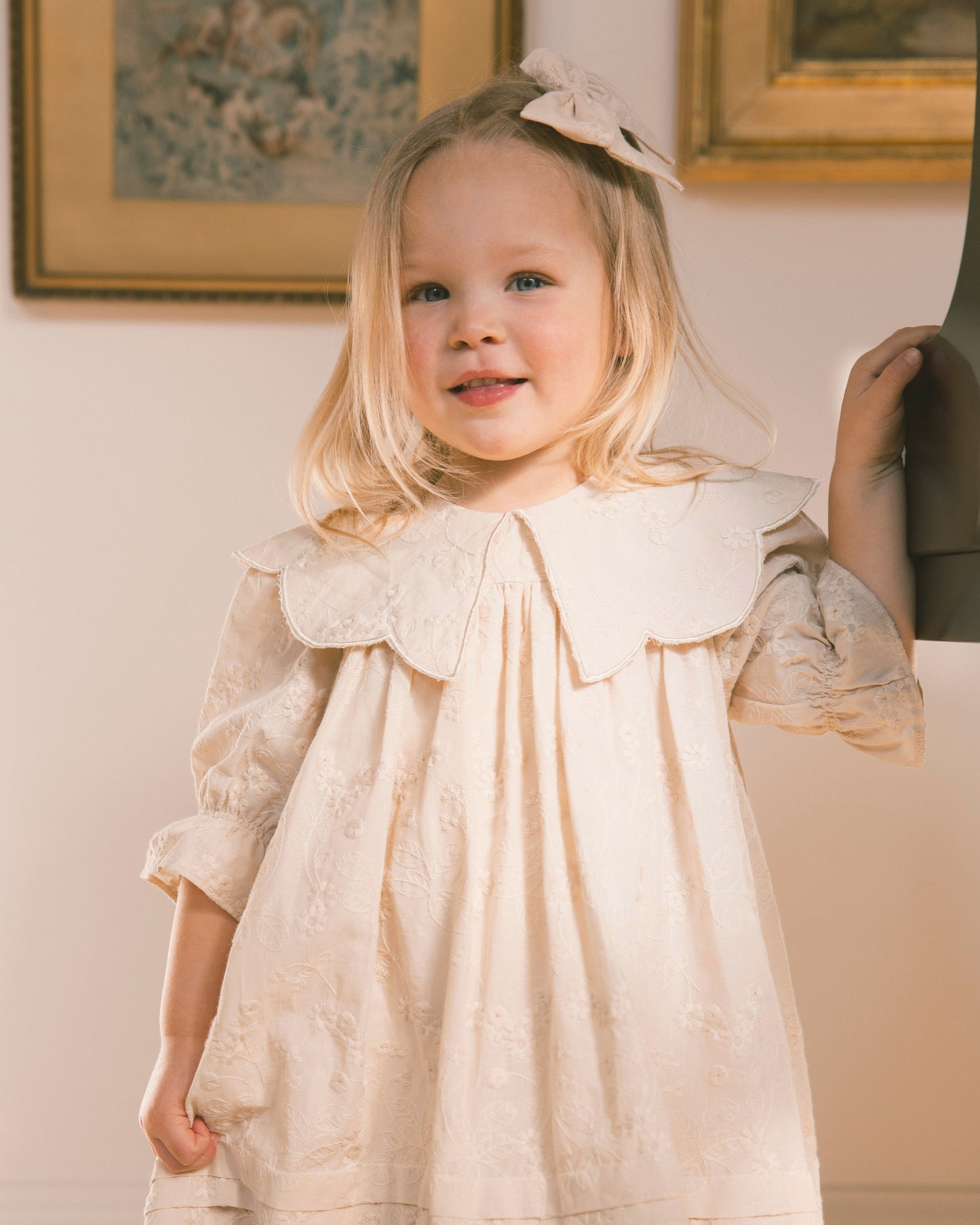 Noralee Girls Mabel Dress - Natural