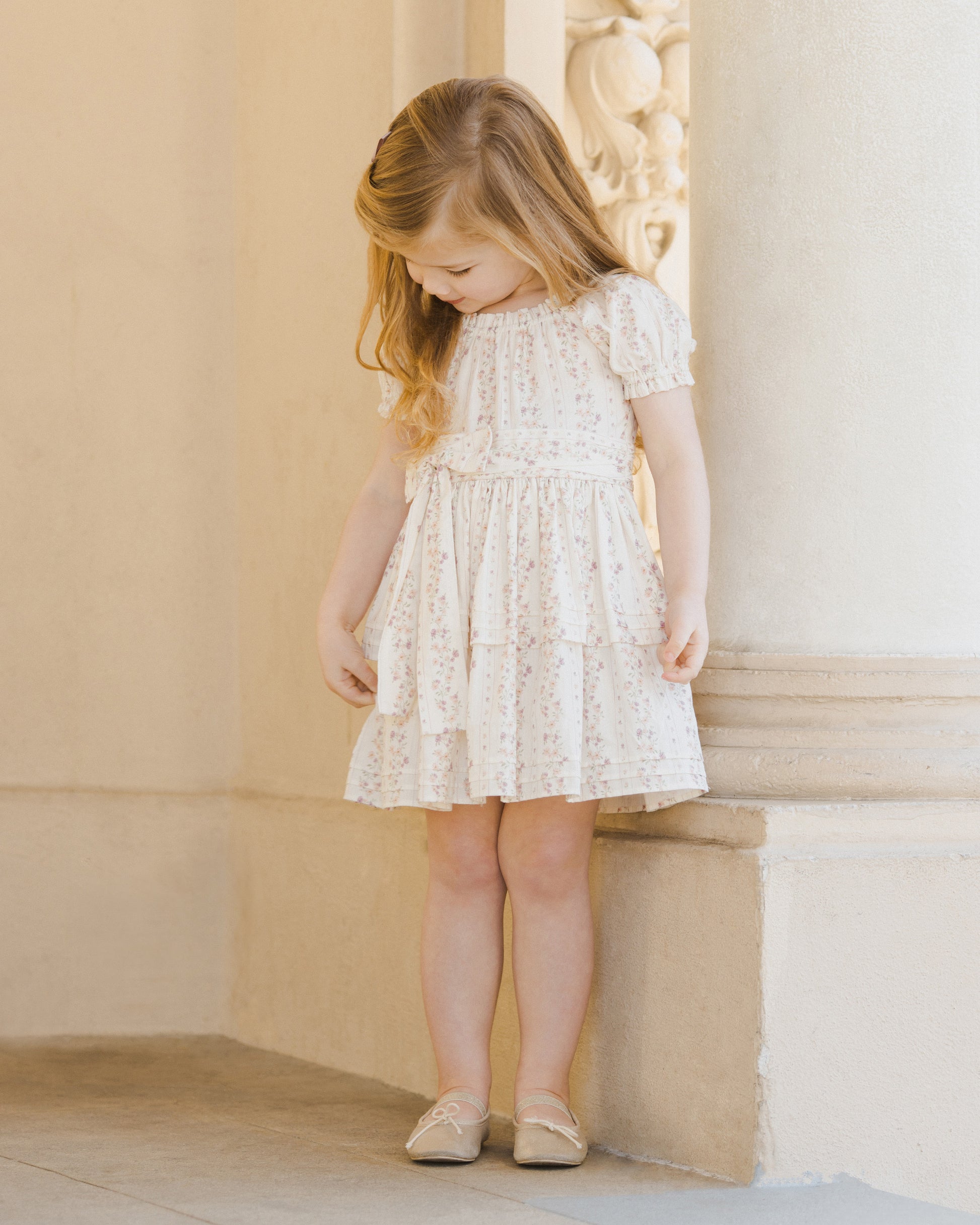 Noralee Annette Dress - Floral Stripe | Dresses & Skirts | Bon Bon Tresor