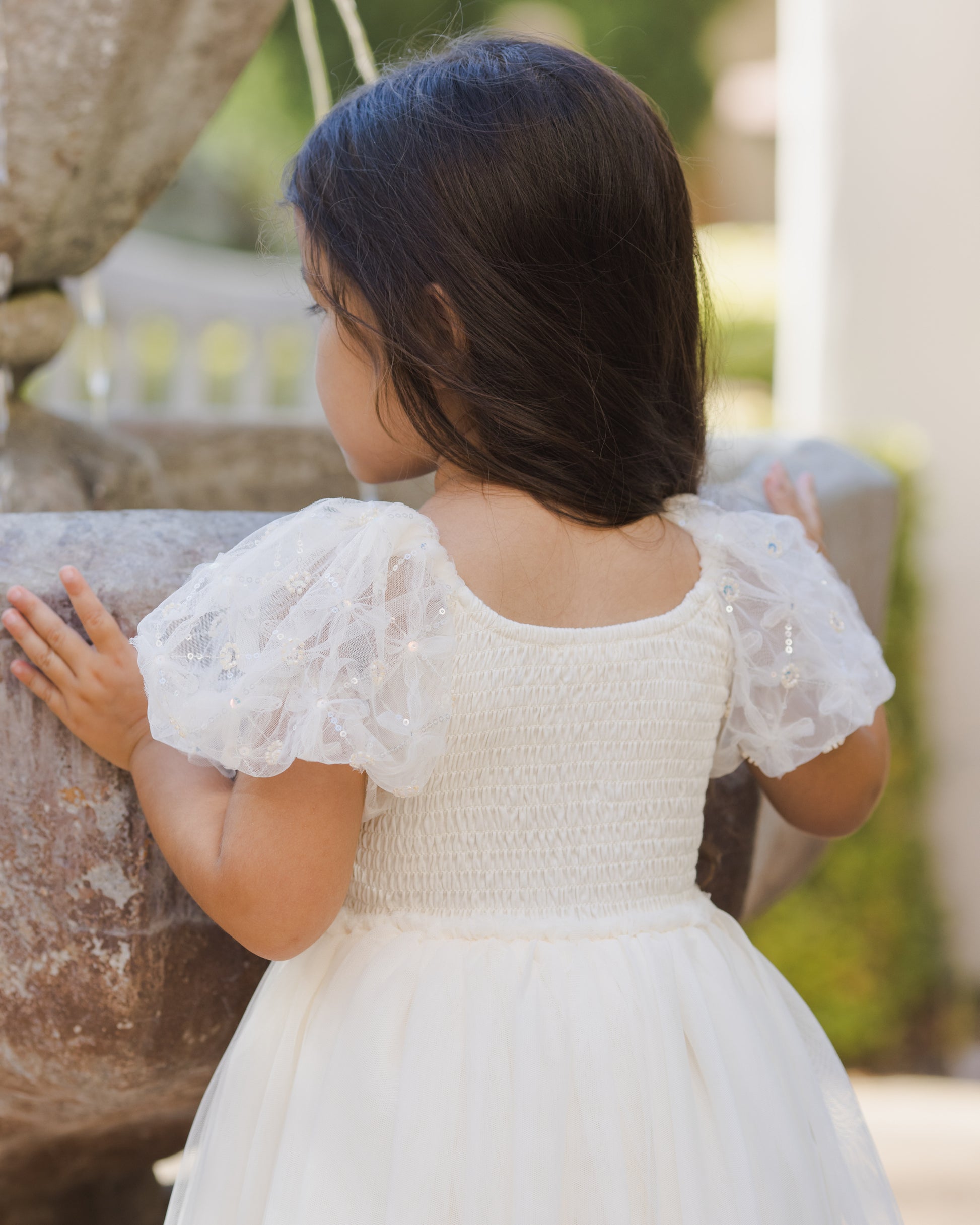 Noralee Girls Dorothy Dress - Ivory | Dresses | Bon Bon Tresor