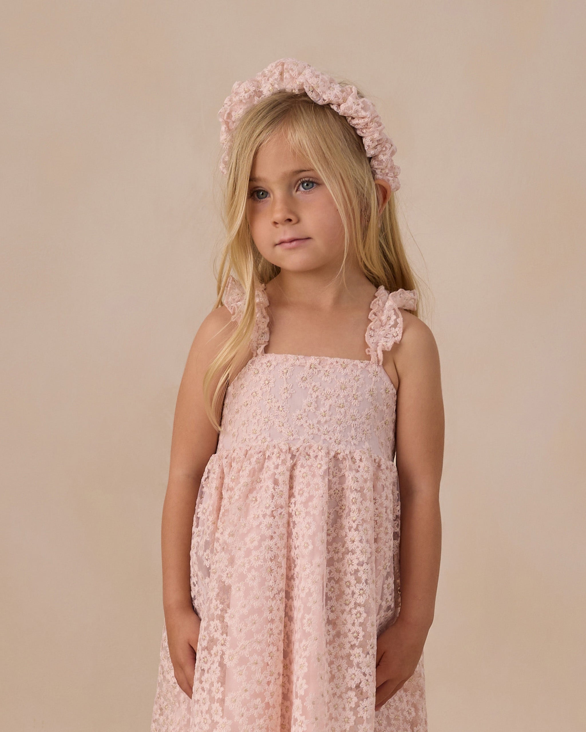 Noralee Girls Mara Dress - Cotton Candy