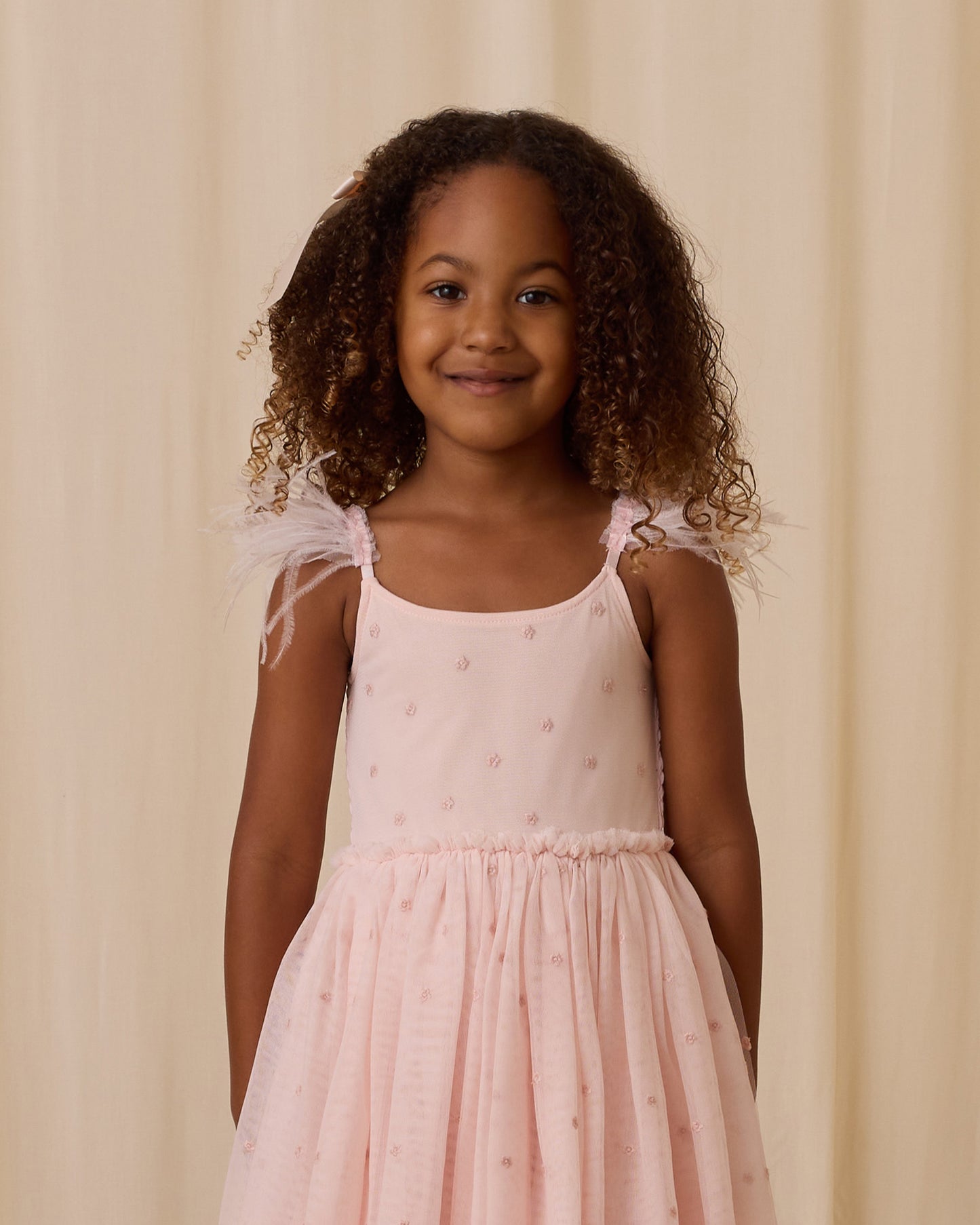 Noralee Poppy Dress - Blush | Dresses & Skirts | Bon Bon Tresor