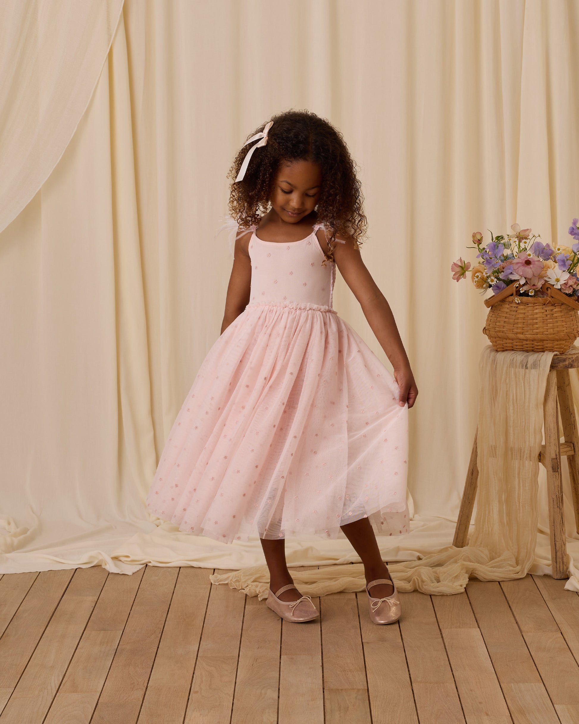 Noralee Poppy Dress - Blush | Dresses & Skirts | Bon Bon Tresor