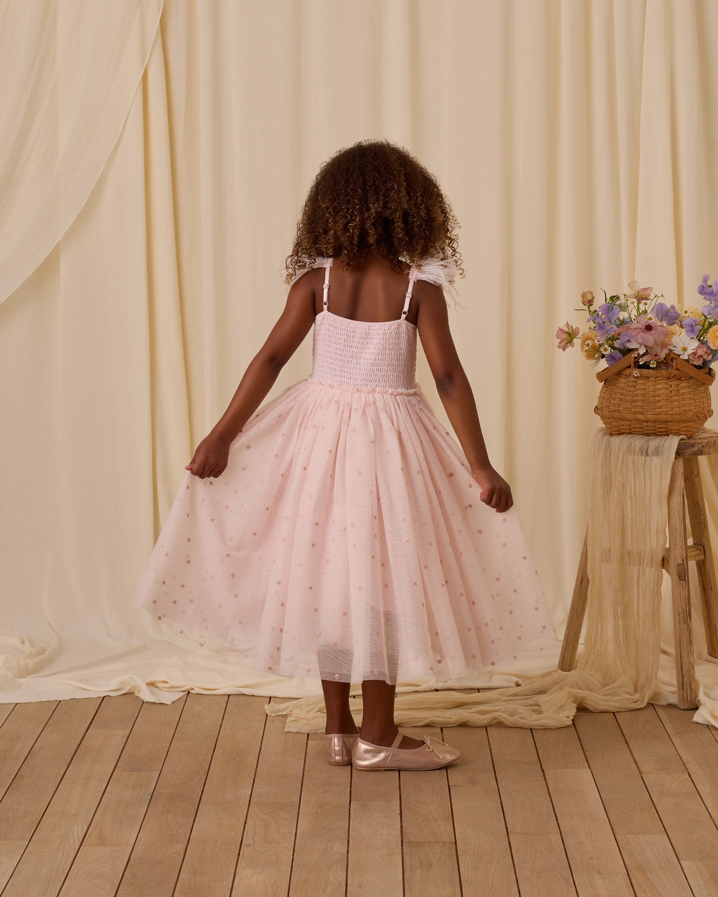 Noralee Poppy Dress - Blush | Dresses & Skirts | Bon Bon Tresor