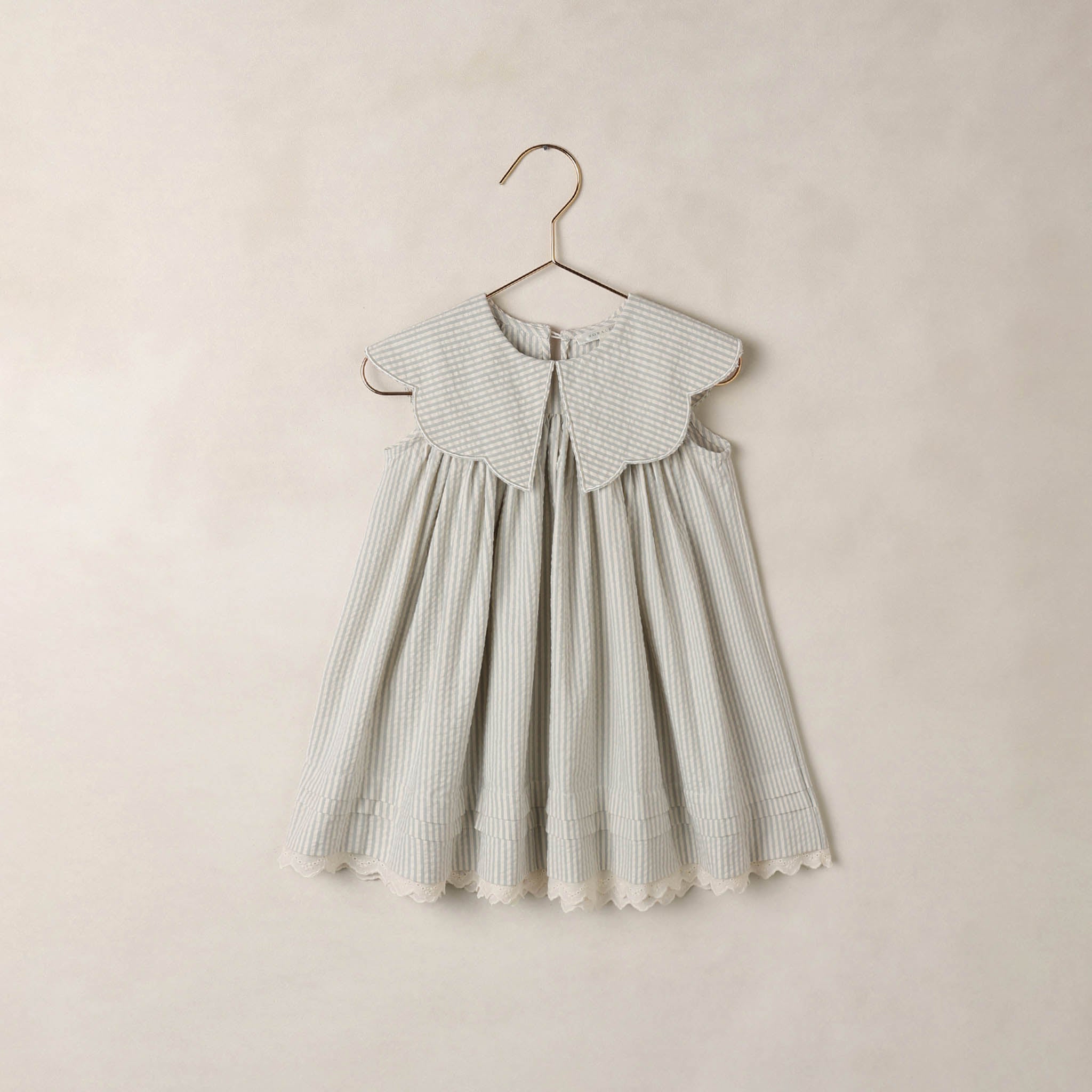 Noralee Girls Florence Dress - Sky Stripe | Dresses | Bon Bon Tresor