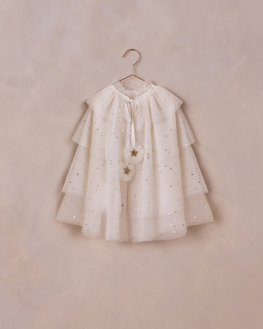 Noralee Tulle Cape - Confetti | Coats & Jackets | Bon Bon Tresor