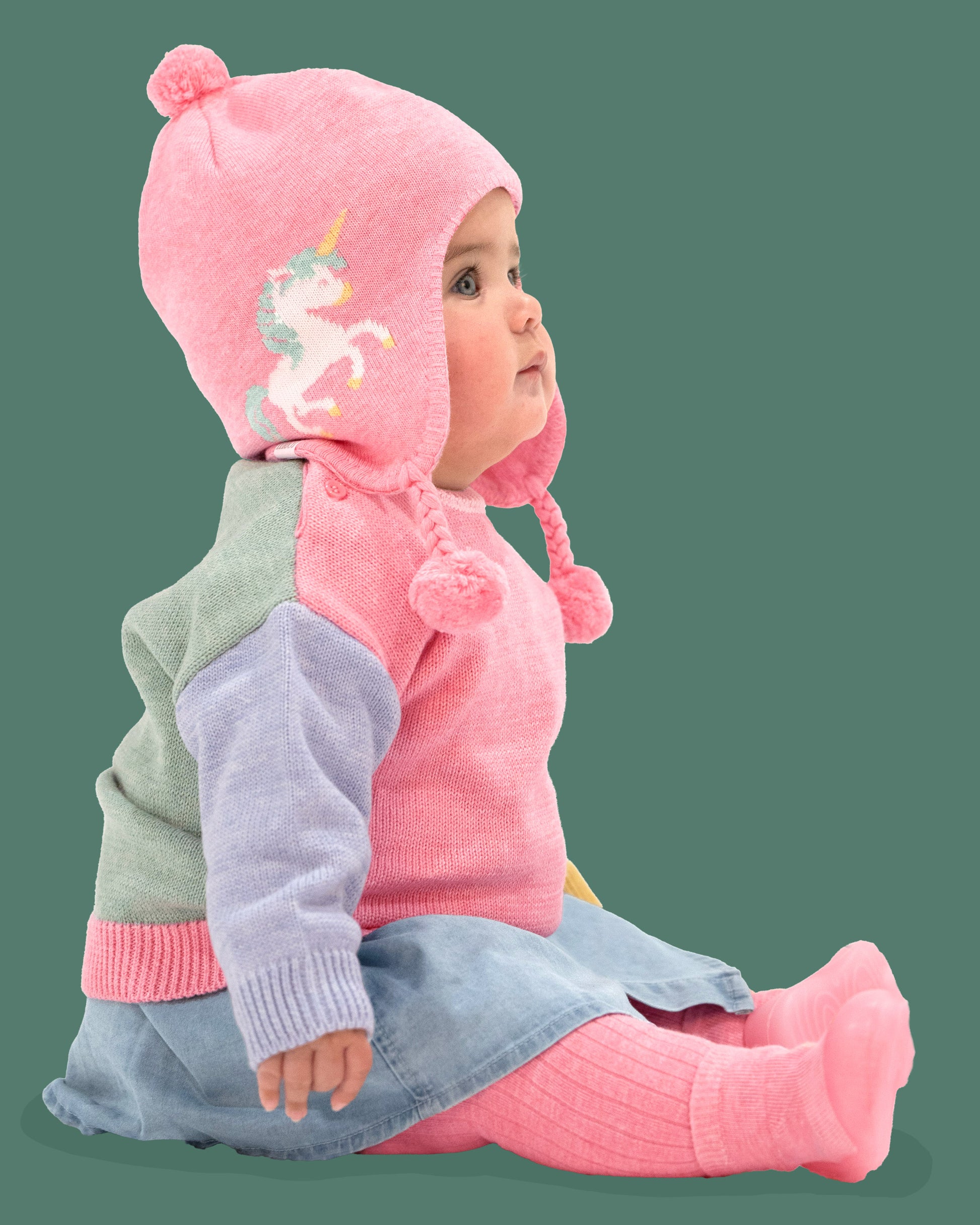 Toshi Organic Earmuff Storytime Unicorn | Beanie | Bon Bon Tresor