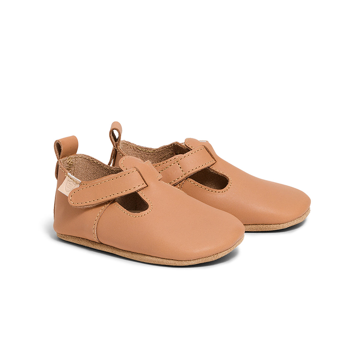 Pretty Brave Baby Boys Amsterdam Tan Shoes | Dress Shoes | Bon Bon Tresor
