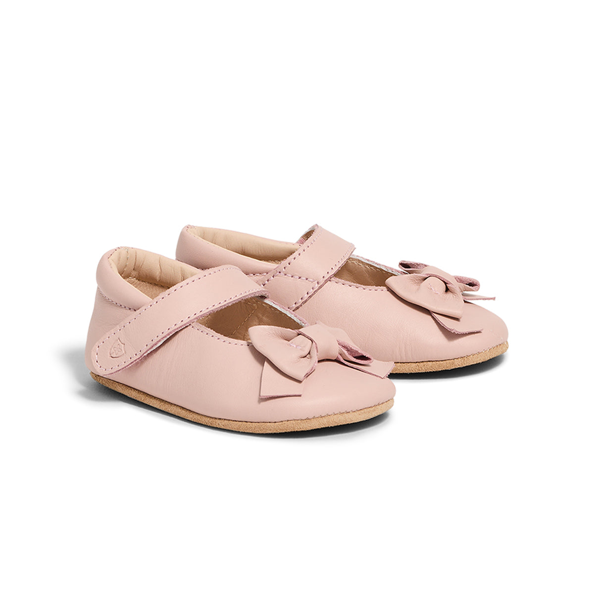 Pretty Brave Baby Girls Bonnie Dusty Pink Shoes | Dress Shoes | Bon Bon Tresor