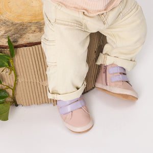 Pretty Brave Baby Hi-Top Blush/Lilac | Boots | Bon Bon Tresor