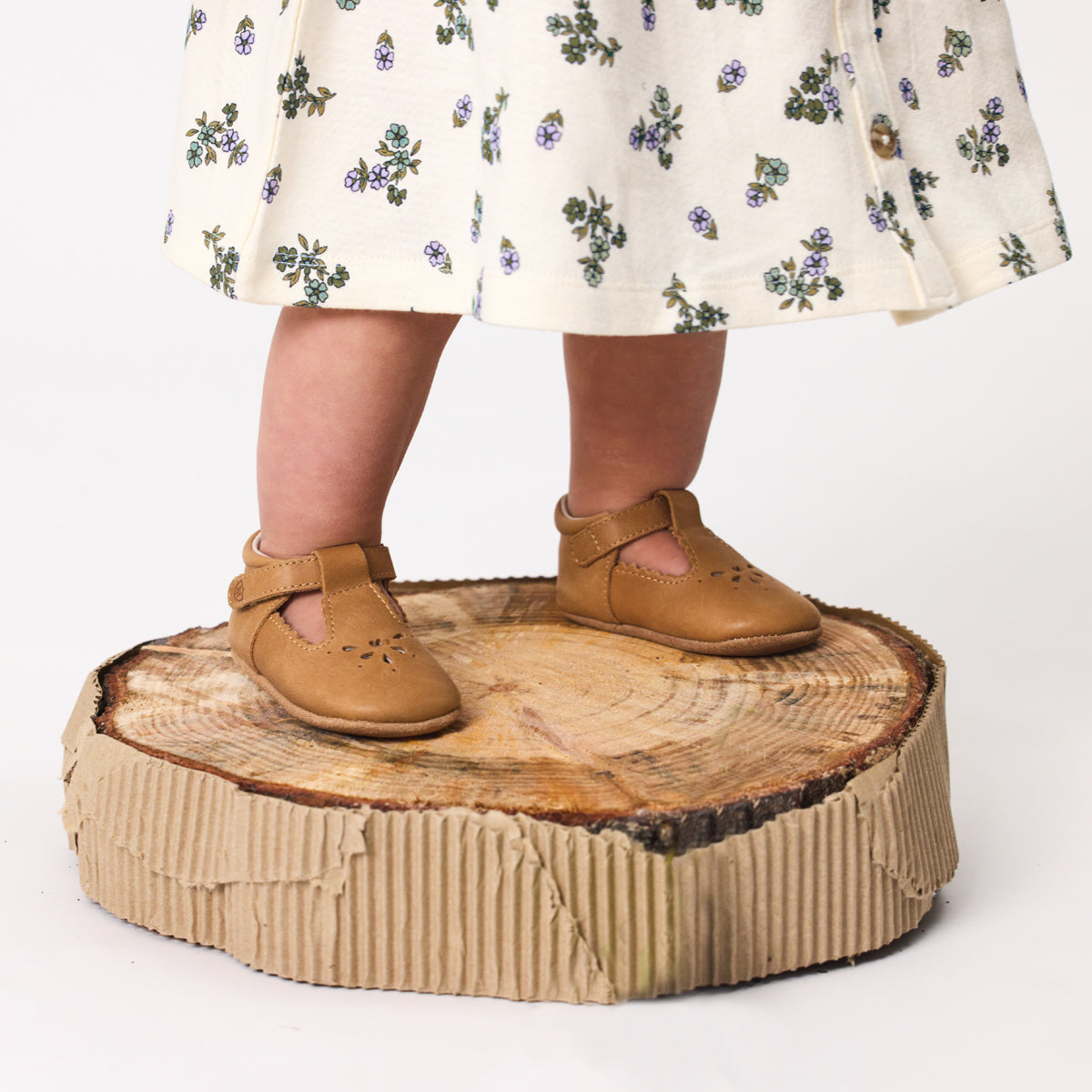 Pretty Brave Baby Morgan Tan | Dress Shoes | Bon Bon Tresor