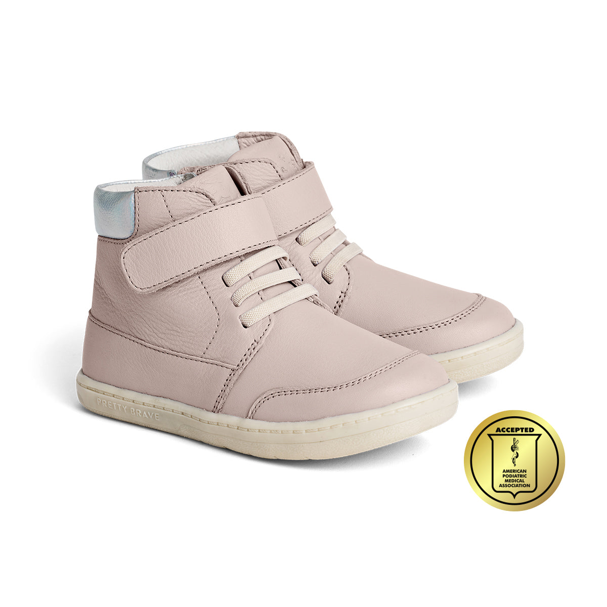 Pretty Brave Harley Boot Blush Shimmer | Boots | Bon Bon Tresor