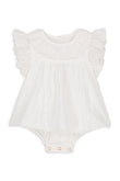 Louise Misha Anusha Romper - White | Rompers & Playsuits | Bon Bon Tresor