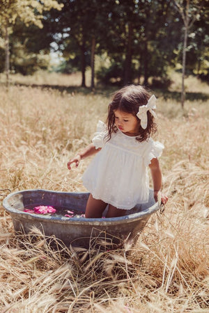 Louise Misha Anusha Romper - White | Rompers & Playsuits | Bon Bon Tresor