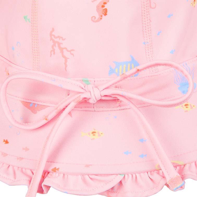 Toshi Swim Baby Bell Hat Classic Coral | Swimwear | Bon Bon Tresor