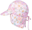 Toshi Swim Baby Flap Cap Classic Dahlia | Swimwear | Bon Bon Tresor