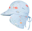 Toshi Swim Baby Flap Cap Classic Reef | Swimwear | Bon Bon Tresor