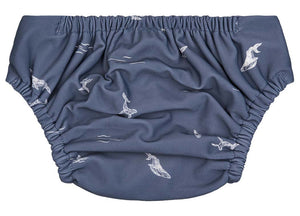 Toshi Swim Baby Nappy Whales | Swimwear | Bon Bon Tresor