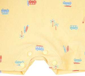 Toshi Swim Baby Onesie Long Sleeve Sunny | Swimwear | Bon Bon Tresor