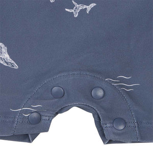Toshi Swim Baby Onesie Long Sleeve Whales | Swimwear | Bon Bon Tresor