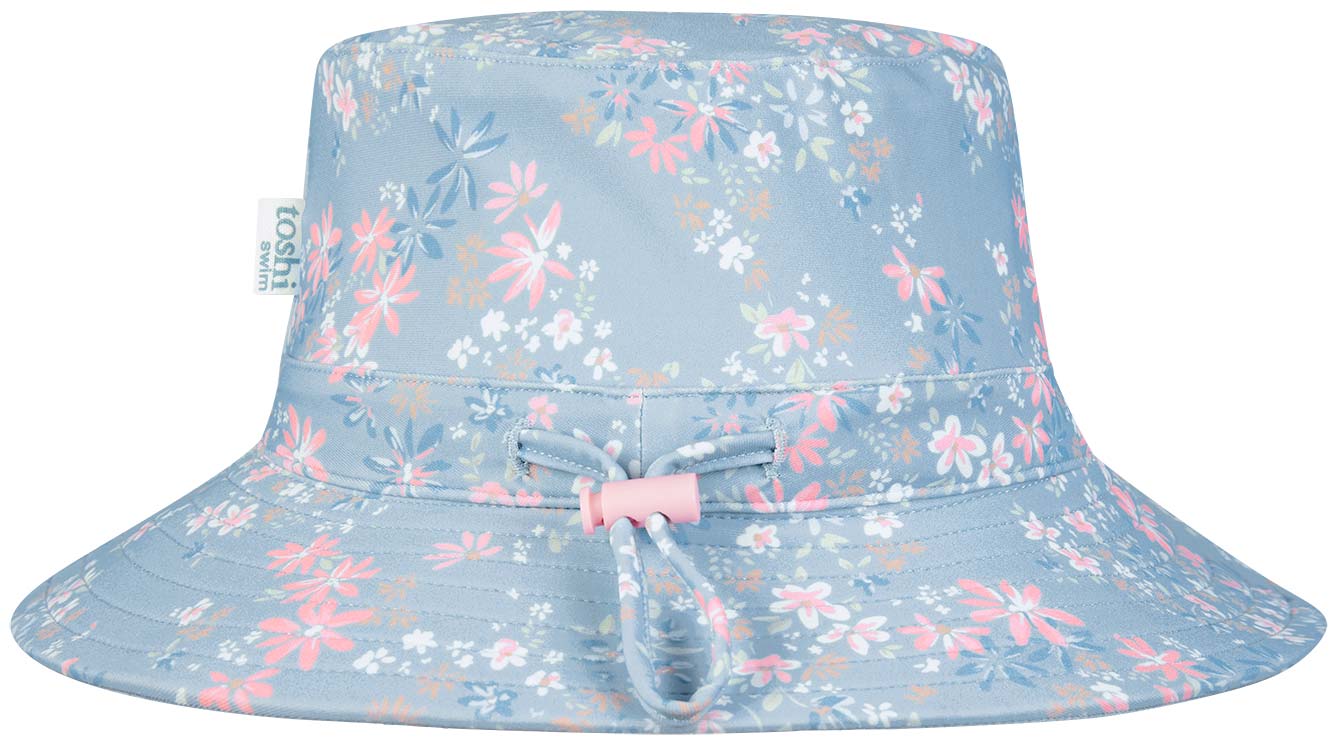 Toshi Swim Baby Sun Hat Classic Athena Dusk | Swimwear | Bon Bon Tresor