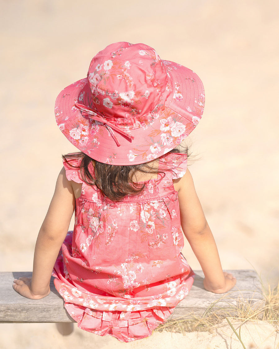 Toshi Sun Hat Felicia Scarlet | Sun hat | Bon Bon Tresor