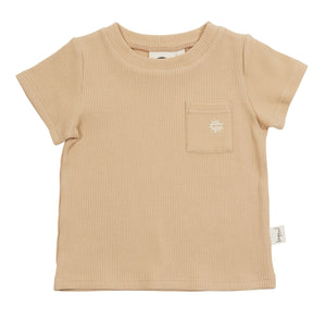 Kapow Kids Sand Waffle T-Shirt | Tops & T-Shirts | Bon Bon Tresor