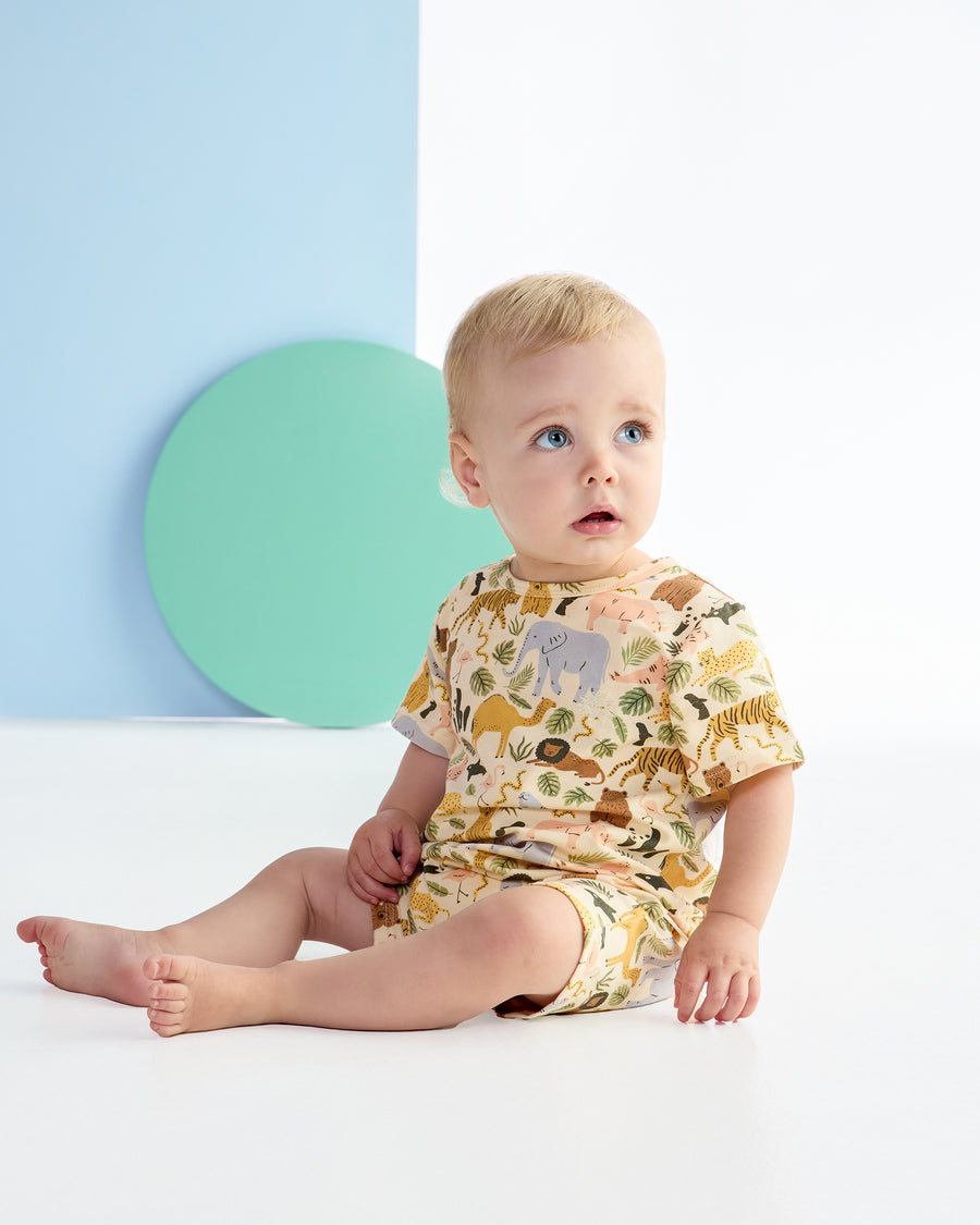Kapow Kids Animal Kingdom All In One | Rompers & Playsuits | Bon Bon Tresor