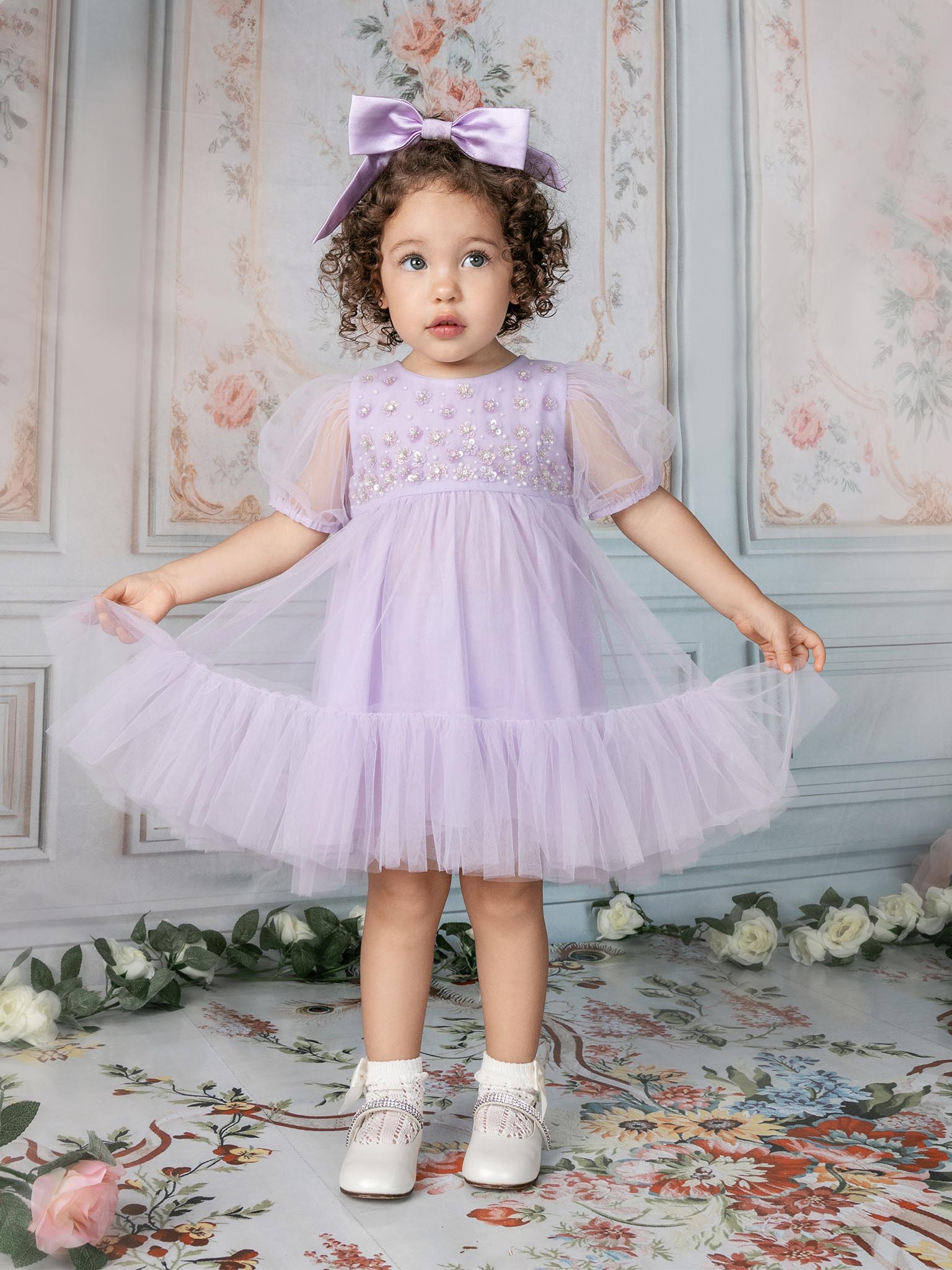 Tutu Du Monde Bebe Orchid Radiance Tulle Dress | Party Dresses | Bon Bon Tresor