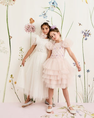 Tutu Du Monde Floral Lattice Tutu Dress | Party Dresses | Bon Bon Tresor