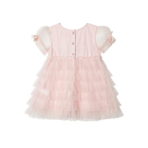 Tutu Du Monde Bebe Field Of Dreams Tulle Dress - Pink Cloud | Party Dresses | Bon Bon Tresor