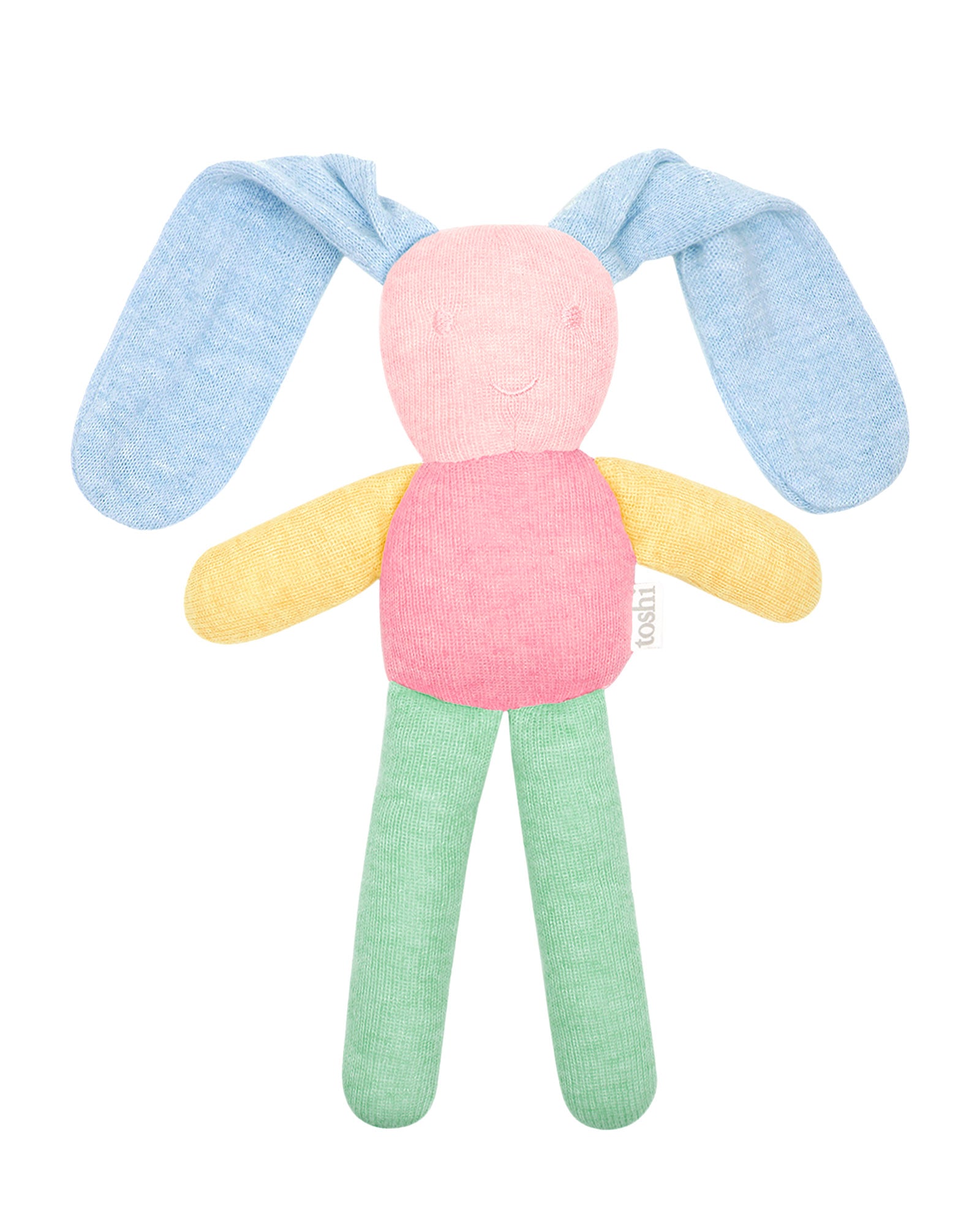 Toshi Organic Bunny Bobby - Carmine | Dolls & Soft Toys | Bon Bon Tresor