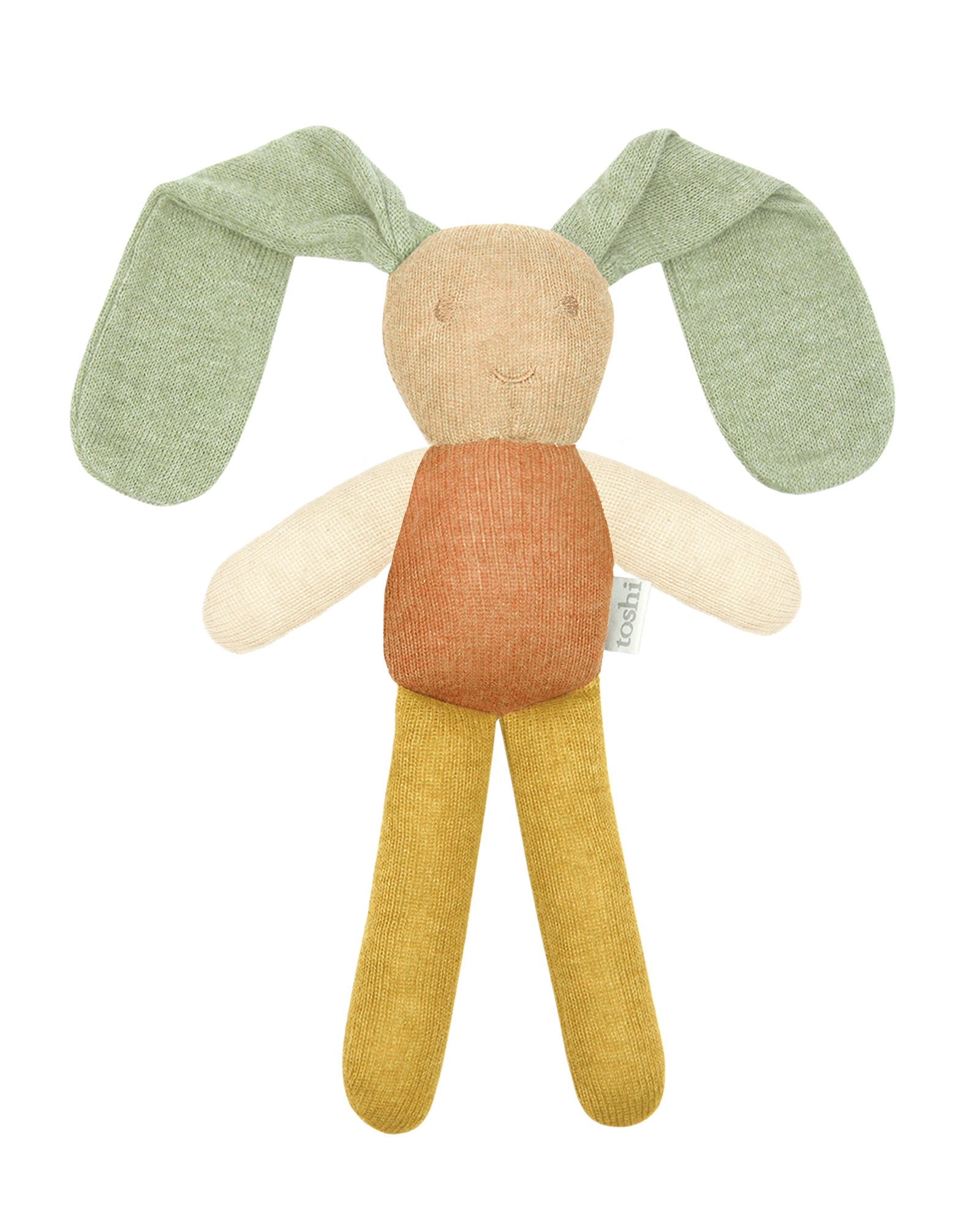Toshi Organic Bunny Bobby - Driftwood | Dolls & Soft Toys | Bon Bon Tresor