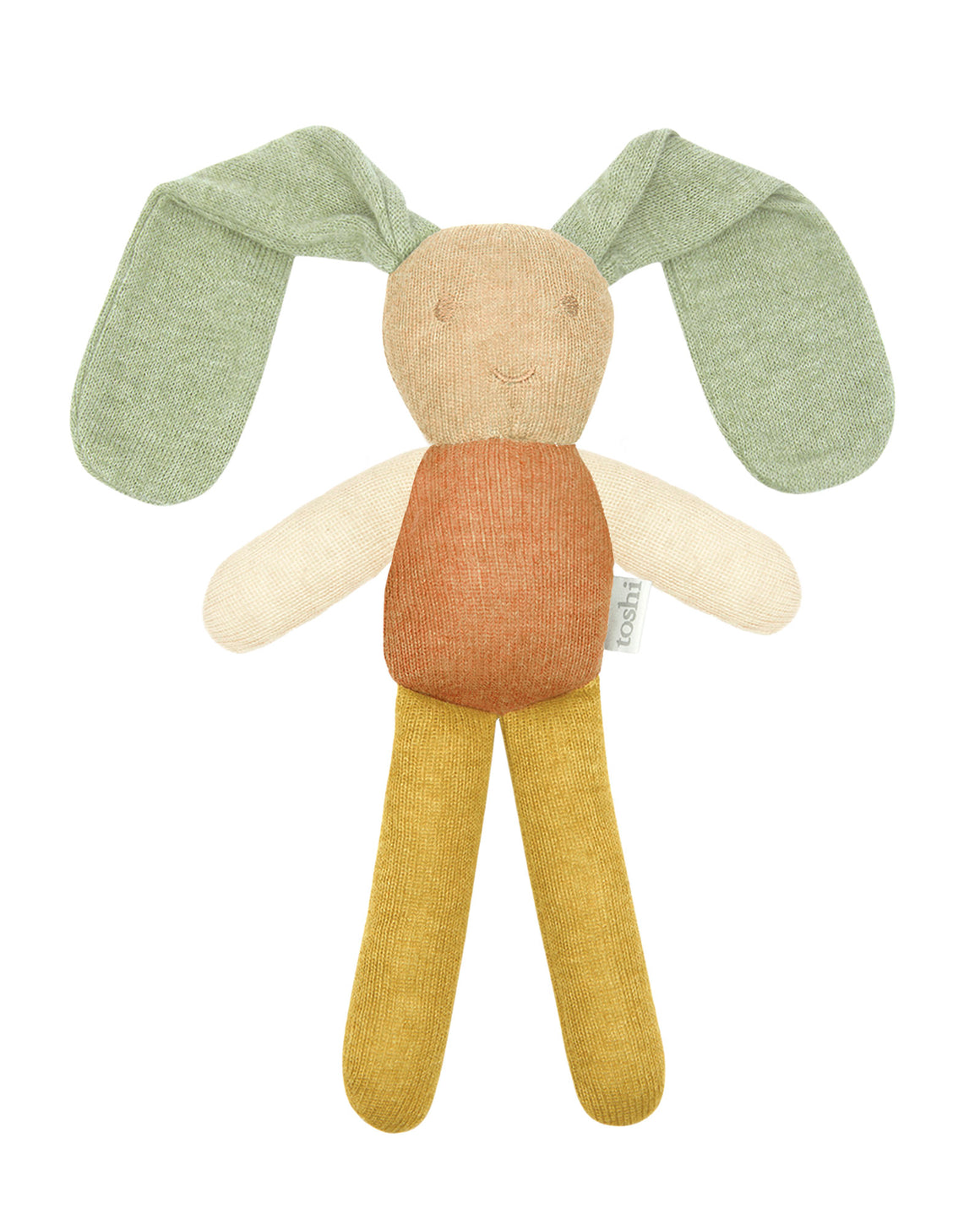 Toshi Organic Bunny Bobby - Driftwood | Dolls & Soft Toys | Bon Bon Tresor