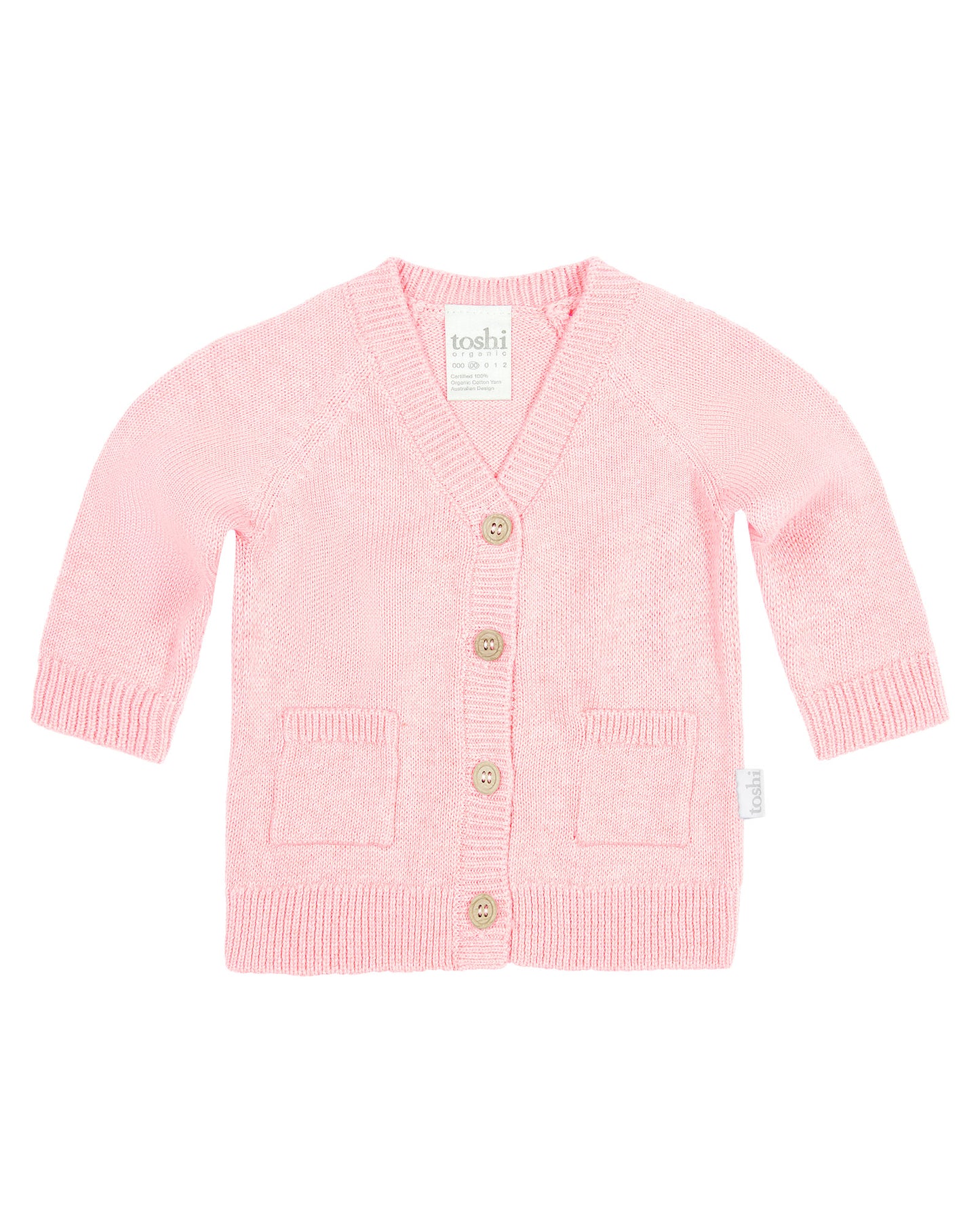 Toshi Organic Cardigan Remy Pearl | Sweaters & Knitwear | Bon Bon Tresor