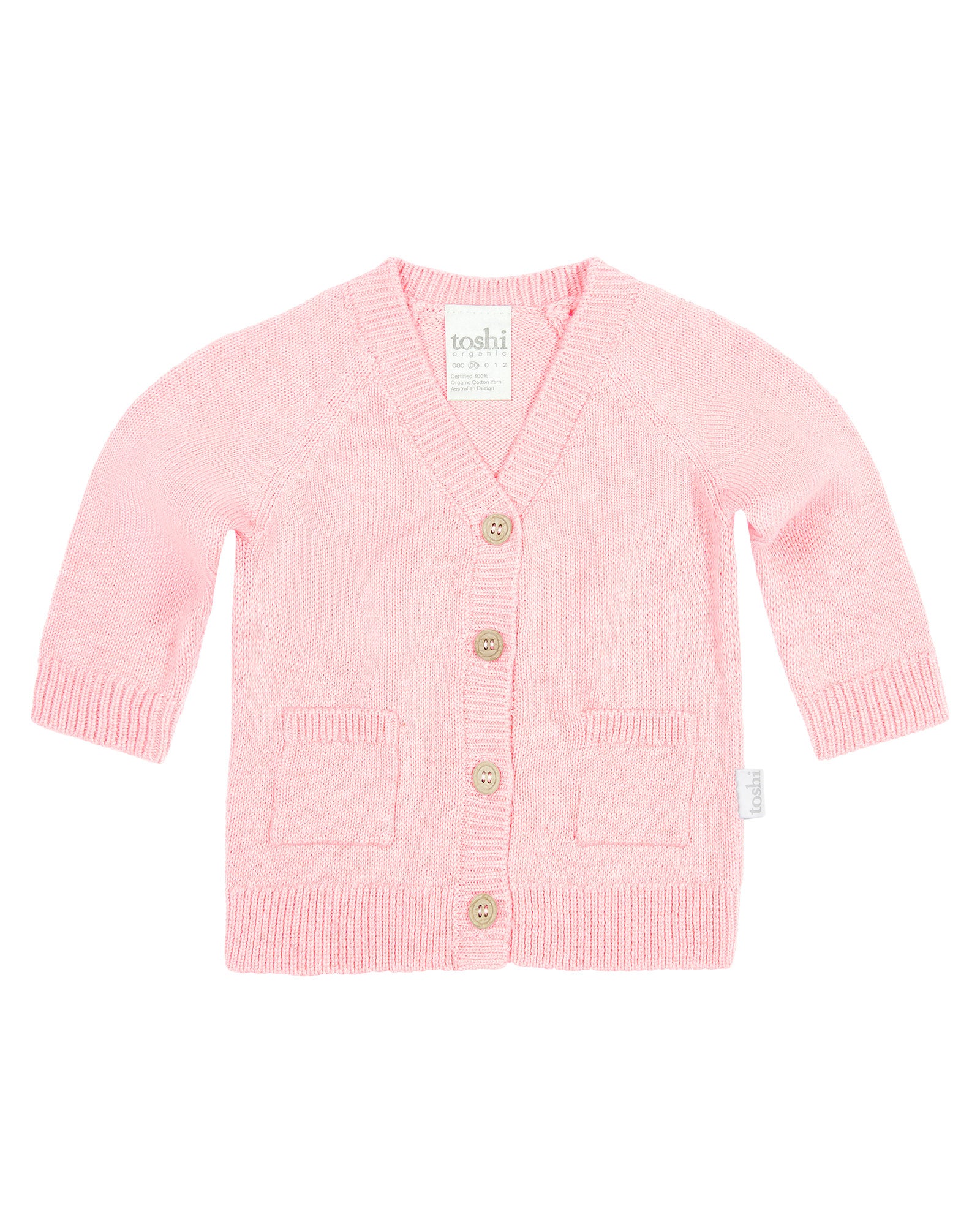 Toshi Organic Cardigan Remy Pearl | Sweaters & Knitwear | Bon Bon Tresor