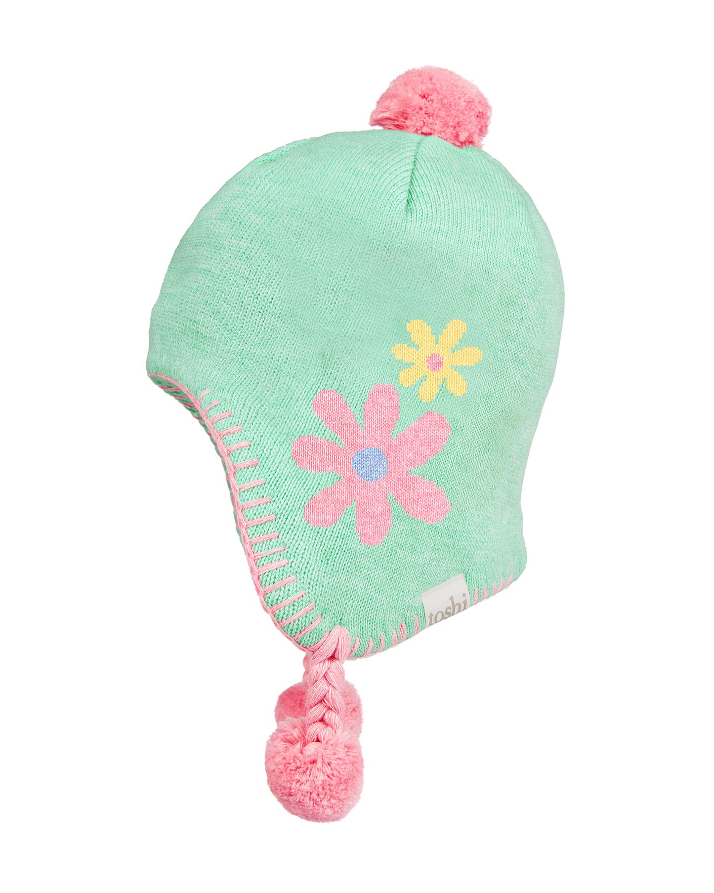 Toshi Organic Earmuff Storytime Daisy | Hats | Bon Bon Tresor