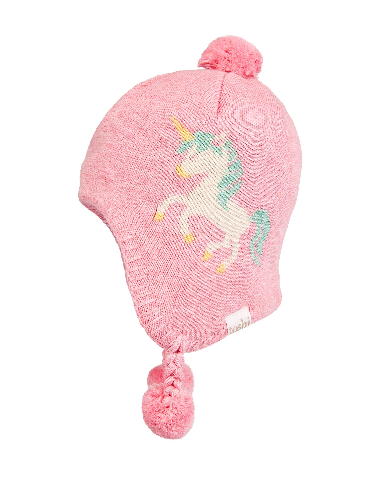 Toshi Organic Earmuff Storytime Unicorn | Beanie | Bon Bon Tresor