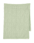 Toshi Organic Knit Blanket Bowie Matcha | Blankets | Bon Bon Tresor