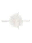 Tutu Du Monde Bebe Peony Headband Milk | Hair Accessories | Bon Bon Tresor