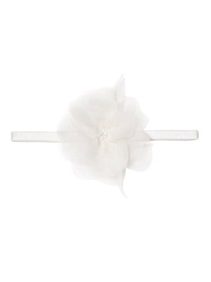 Tutu Du Monde Bebe Peony Headband Milk | Hair Accessories | Bon Bon Tresor