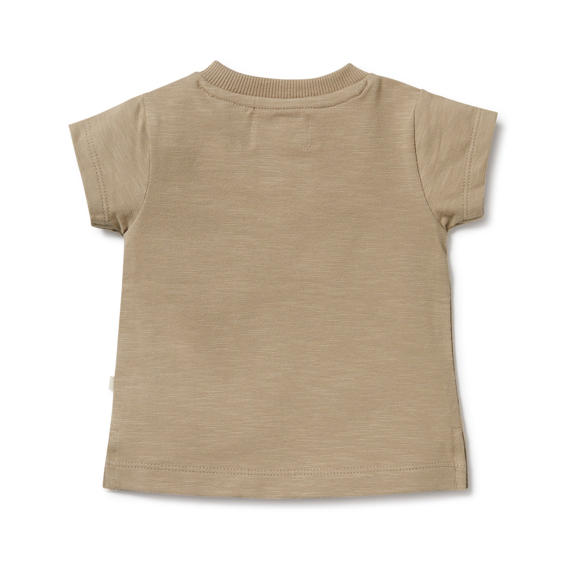 Wilson and Frenchy Organic Pocket Tee Driftwood